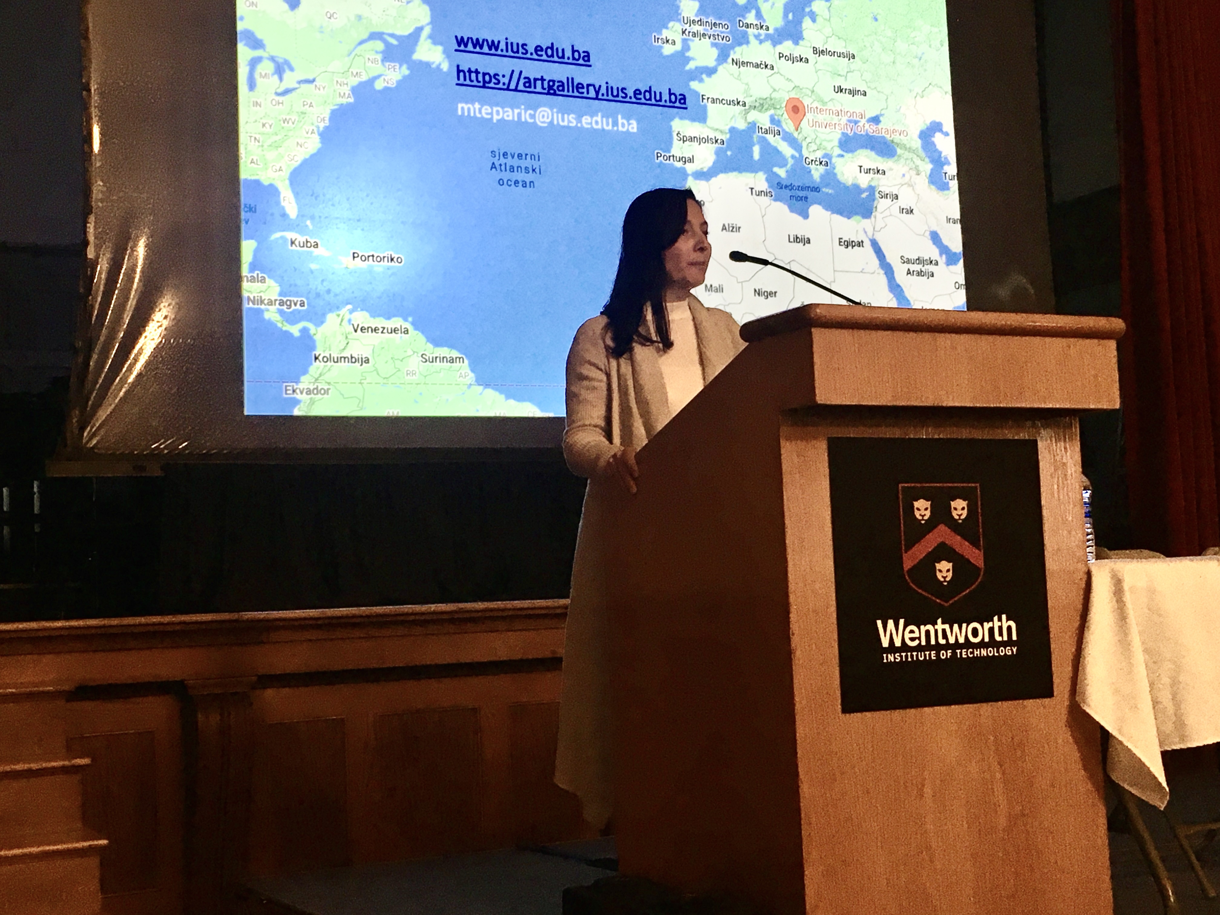 Umjetnička galerija IUS-a predstavljena na Međunarodnoj konferenciji o prilikama u umjetnosti u SAD-u