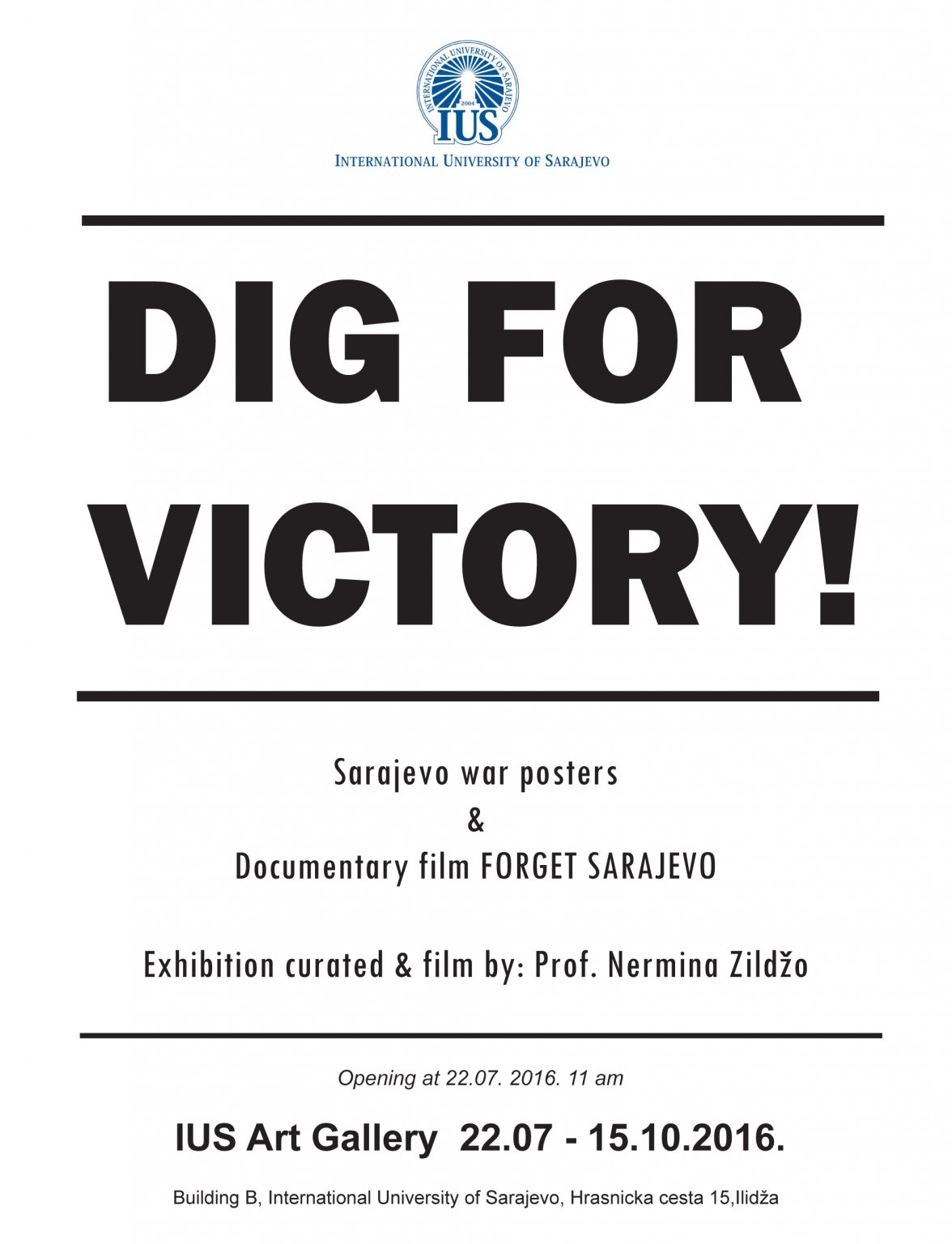 Izložba „Kopaj do pobjede“