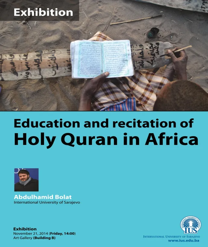 Izložba - Edukacija i učenje Kur'ana u Africi