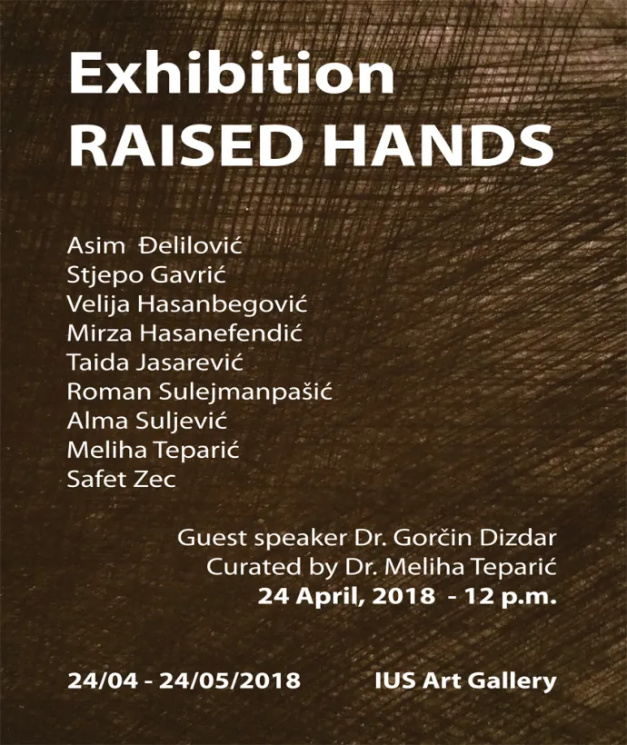 Izložba „Uzdignutih ruku“
