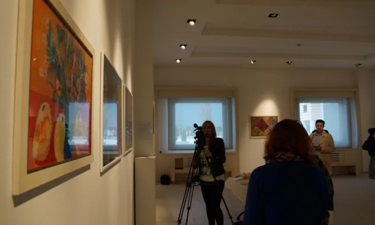 Alisa Bakamović-Teletović Solo exhibition at IUS Art Gallery