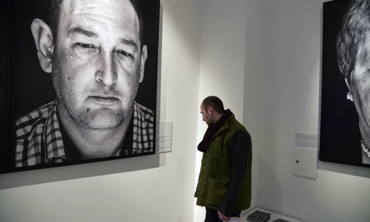 Exhibition “Personal - Portraits of War Victims” of Bosnian-Herzegovinian photographer Velija Hasanbegović