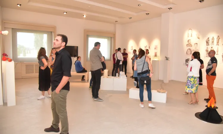 Annual exhibition of VACD students