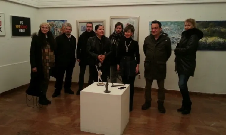 “Rumi phenomenon” artwork by Roman Sulejmanpasic exhibited in Gallery Preporod