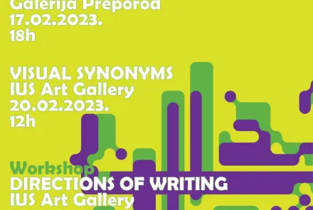 Exhibitions: Fraternal Visuals & Visual Synonyms by Antoine Abi Aad