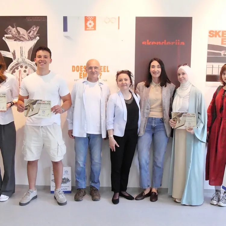 Skenderija očima mladih: Izložba plakata na IUS-u